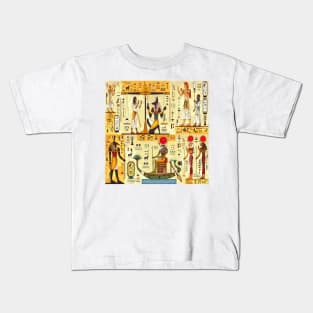 Egyptians Scroll Past Kids T-Shirt